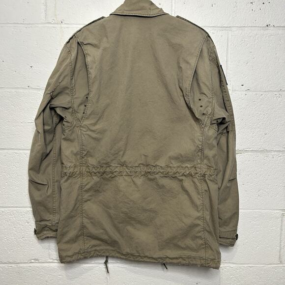 VTG Polo Ralph Lauren Military Army Fatigue Jacket “Khaki" - Picture 2 of 12